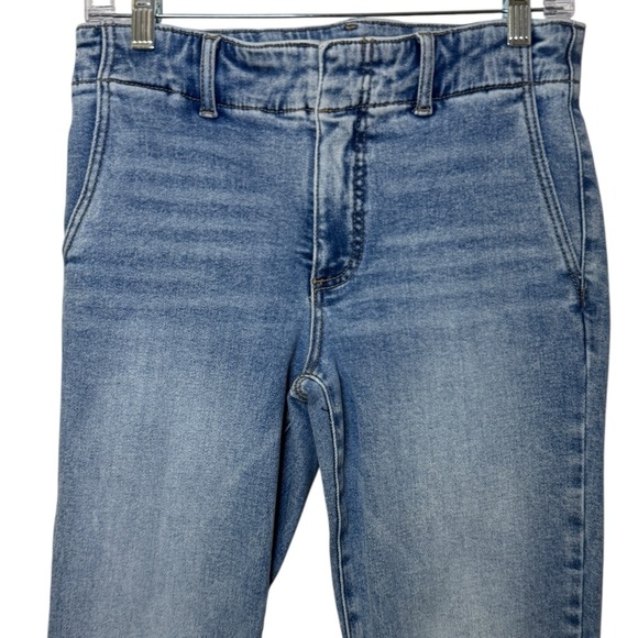 Kut from the Kloth Reese Straight leg zipper hem cropped jeans 4 L - Picture 3 of 15